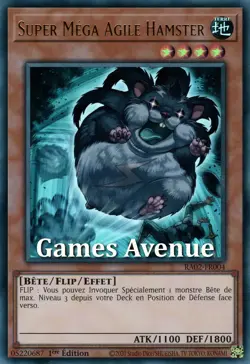 Yu-Gi-Oh ! Super Mega Agile Hamster RA02-FR004 VF/ULTRA - Image 1