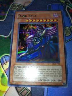 Dark Sage DOD-002 Secret Rare Yugioh! (Tracked) - Image 1