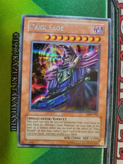 Dark Sage DOD-002 Secret Rare Yugioh! (Tracked) - Image 4