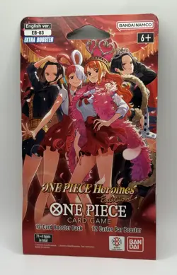 One Piece Heroines Edition Sealed EB-03 Booster English Version Lot of 7 Packs - Image 1