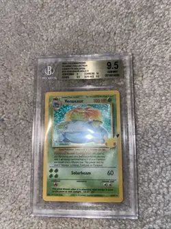 Venusaur Celebrations Classic Series Holo Pokemon Trading Card 15/102 BGS 9.5 - Image 1