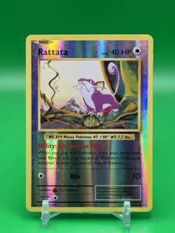 Pokemon Card - XY Evolutions 66/108 - RATTATA REVERSE Holo Foil - NM/Mint B3 - Image 1