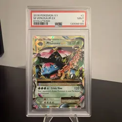Pokemon Card M Venusaur EX - Evolutions Set No. 2 - PSA 9 MINT - Holo - Image 1