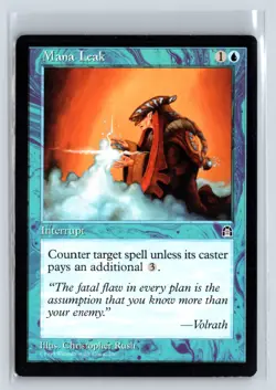 (2x) Mana Leak Stronghold Common – MTG Magic the Gathering Card - Image 3
