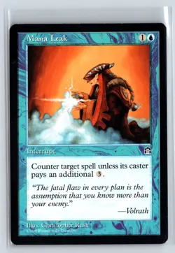 (2x) Mana Leak Stronghold Common – MTG Magic the Gathering Card - Image 5