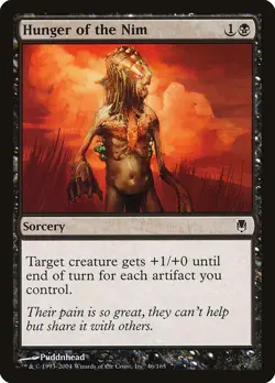 (2x) HUNGER OF THE NIM - Darksteel – MTG Magic the Gathering Card - Common - Image 1