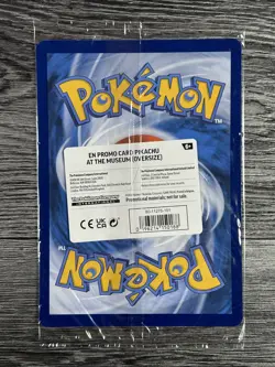 Pokemon Pikachu At The Museum Promo Card - MEP ✅ - Image 2