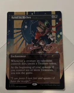 MTG Magic The Gathering Foil Revel In Riches *NP - Image 1