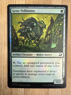 Gene Pollinator - Foil - EOE - MTG - EN - NM - 0186 - Image 1