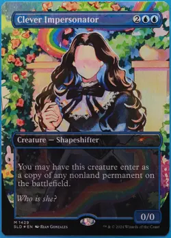 Clever Impersonator (Secret Lair) FOIL Secret Lair Drop MINT (508553) ABUGames - Image 1