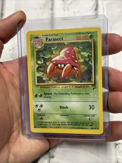 Pokemon Parasect 55/130 Base Set 2 Pokemon Card NM/MT Nintendo Uncommon Vintage - Image 2