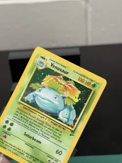 Pokemon TCG Venusaur Base Set 2 Holo Unlimited Rare Card 18/130 LP Condition - Image 4