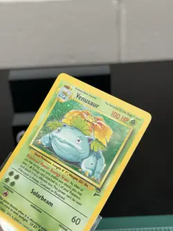 Pokemon TCG Venusaur Base Set 2 Holo Unlimited Rare Card 18/130 LP Condition - Image 5