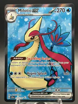 Milotic ex 217/191 Surging Sparks Hyper Rare Pokemon TCG Mint+ - Image 1