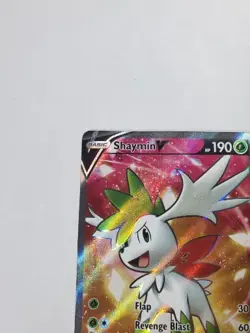 Pokemon TCG Shaymin V Sword & Shield: Brilliant Stars 152/172 Holo Ultra Rare - Image 2