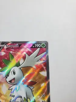 Pokemon TCG Shaymin V Sword & Shield: Brilliant Stars 152/172 Holo Ultra Rare - Image 3