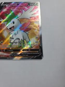 Pokemon TCG Shaymin V Sword & Shield: Brilliant Stars 152/172 Holo Ultra Rare - Image 4