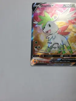 Pokemon TCG Shaymin V Sword & Shield: Brilliant Stars 152/172 Holo Ultra Rare - Image 5