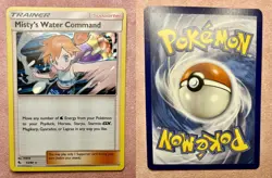 Misty's Water Command | 63/68 | Hidden Fates | 2019 Pokemon Rare Holo | NM - Image 3
