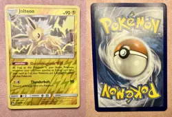 Jolteon | 23/68 | Hidden Fates | 2019 Pokemon Rare | Reverse Holo | NM - Image 3