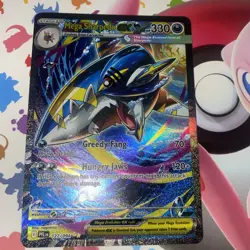 Pokemon Mega Sharpedo Ex 127/094 Special Illustration Rare Phantasmal Flames NM - Image 1