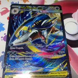 Pokemon Mega Sharpedo Ex 127/094 Special Illustration Rare Phantasmal Flames NM - Image 3