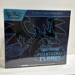 IN HAND! Pokemon Mega Evolution Phantasmal Flames Elite Trainer Box ETB - Image 1