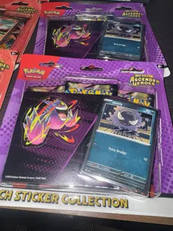 4x🔥Pokemon TCG Ascended Heroes Tech Sticker Collection - Image 2