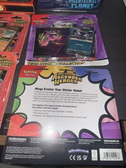 4x🔥Pokemon TCG Ascended Heroes Tech Sticker Collection - Image 5