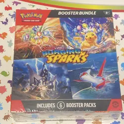Pokemon TCG Surging Sparks Booster Bundle 6 Pack - New & Sealed - Image 1
