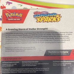 Pokemon TCG Surging Sparks Booster Bundle 6 Pack - New & Sealed - Image 3