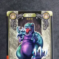 33_ King Rex_ Yu-Gi-Oh! Bandai Sealdass_1999_ Japanese_ Excellent - Image 2