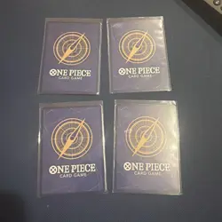 4x Thunder Bagua OP01-119 One Piece Romance Dawn Foil Playset Set of 4 - Image 2