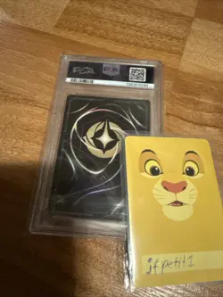 2025 DISNEY LORCANA EN 9-FABLED ENCHANTED BELLE - ACCOMPLISHED MYSTIC PSA 10 - Image 2