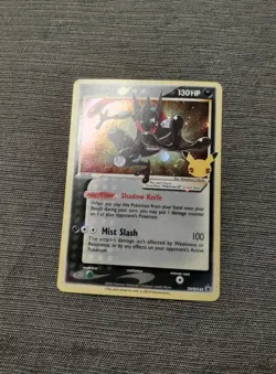 Pokemon Greninja Black Star Holo Promo SWSH144 Celebrations Small Crease In Card - Image 1