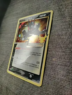 Pokemon Greninja Black Star Holo Promo SWSH144 Celebrations Small Crease In Card - Image 3