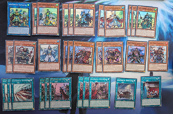 YuGiOh 32 Card Ancient Warriors Deck Ft DDL Liu Xuan Sun Moon Three Visits - Image 1