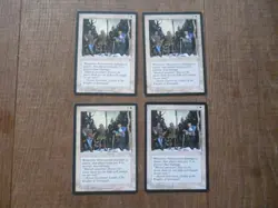 MTG 4 x Mercenaries rare card Ice Age Magic The Gathering - Image 1