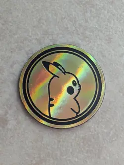 FREE PIKACHU POKECOIN TCG GO MINI TIN SET OF 4 ART CARD AND CASE ONLY Very Nice - Image 2