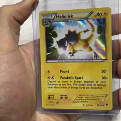 Pokemon TCG Heliolisk XY Phantom Forces 30/119 Holo Rare English 2014 LP+ Card - Image 1