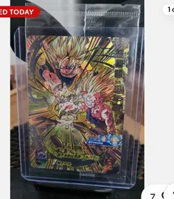 [2] Bandai Super Dragon Ball Heroes UM8-SEC Son Goku Holo Japanese Card NM- - Image 3
