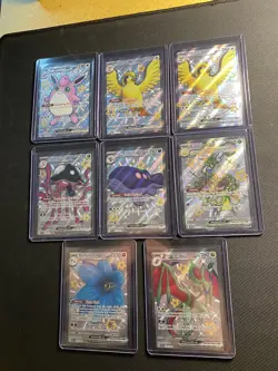 Pokemon Paldean Fates Shiny Ultra Rare Card Lot - Image 1