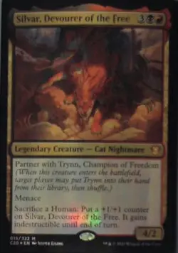 Silvar, Devourer of the Free - Commander 2020: #15, MTG - Foil Lp C255 - Image 1