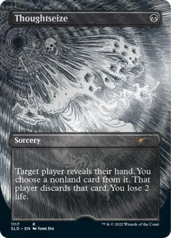 Junji Ito Magic the Gathering Secret Lair (English) Etched Foil - Image 2