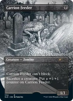 Junji Ito Magic the Gathering Secret Lair (English) Etched Foil - Image 3