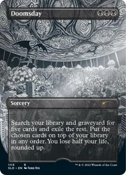 Junji Ito Magic the Gathering Secret Lair (English) Etched Foil - Image 4
