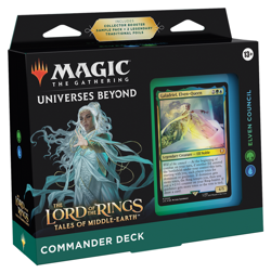 Magic the Gathering Universes Beyond The Lord of the Rings Elven Council Deck - Image 1