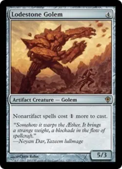 1x Lodestone Golem - Foil Light Play MTG Magic - Kid Icarus - - Image 1