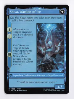 Jill, Shiva's Dominant (Foil) 0058 (R) MTG FINAL FANTASY (FIN) - Image 2