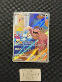Pokemon Temporal Forces - Lickitung - 180/162 - Illustration Art Rare - M/NM - Image 1